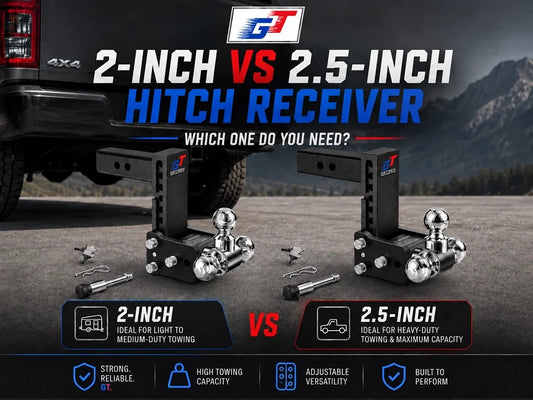 2-Inch vs 2.5-Inch Hitch Receiver: Which One Do You Need?