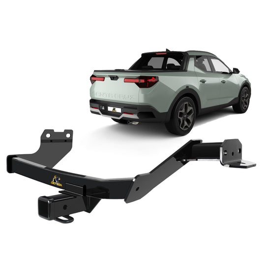 Geteen Class III Trailer Hitch, Tow Hitch 2 Inch Receiver Compatible with (2022-2024) Hyundai Santa Cruz, Multi-Fit Hitch to Receive Ball Mount Cargo Carrier Bike Rack Tow Hook