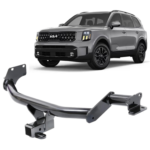 Class III Trailer Hitch, Tow Hitch 2 Inch Receiver Compatible with (2020-2024) Kia Telluride, Multi-Fit Hitch to Receive Ball Mount Cargo Carrier Bike Rack Tow Hook